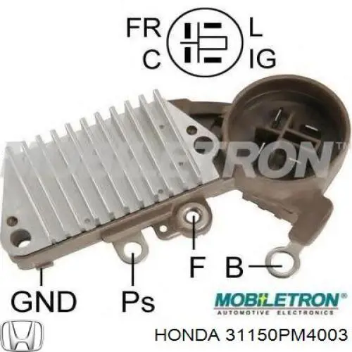 31150PM4003 Honda реле-регулятор генератора (реле зарядки)