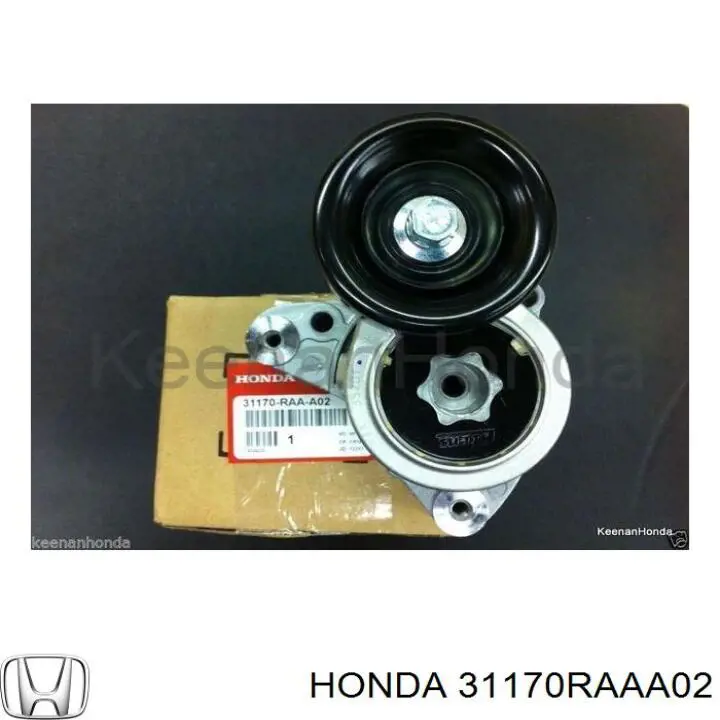 Tensor de correa, correa poli V 31170RAAA02 Honda/Acura