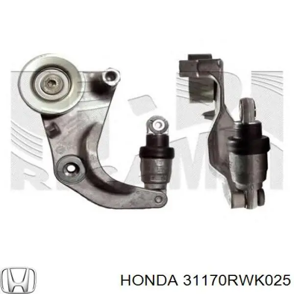 Купить 31170RWK025 Honda Натяжитель приводного ремня