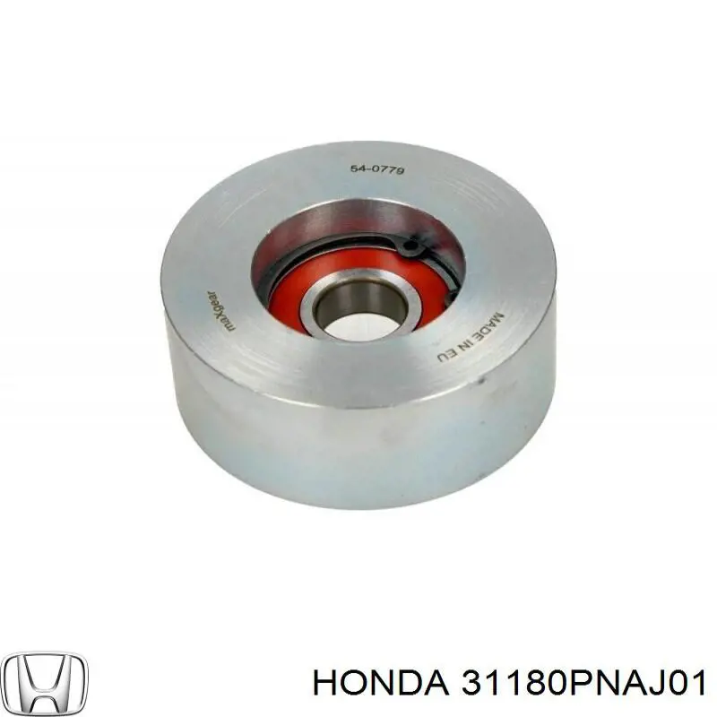 Polea inversión / guía, correa poli V 31180PNAJ01 Honda/Acura