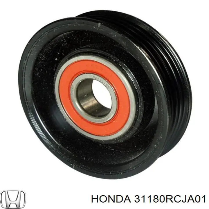 Rodillo, correa trapecial poli V 31180RCJA01 Honda