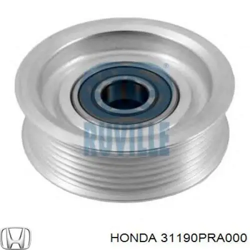 Паразитный ролик приводного ремня Honda 31190PRA000 цена, от 36.71 USD