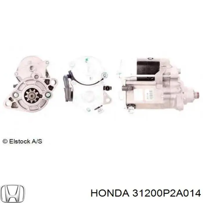 Motor de arranque 31200P2A014 Honda