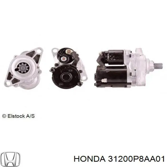 Motor de arranque 31200P8AA01 Honda/Acura