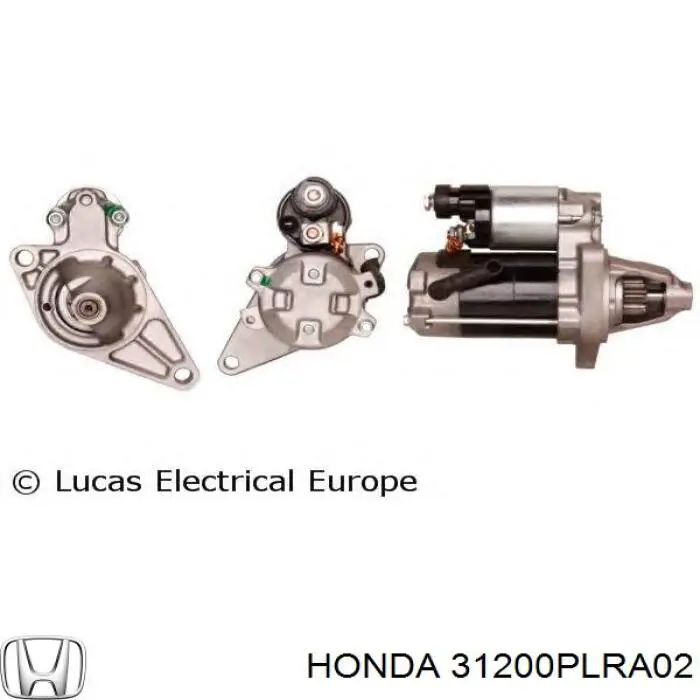 Купить 06312PLR505RM Honda Стартер