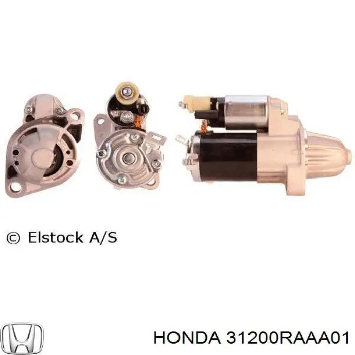 31200RAAA01 Honda Стартер автомобиля