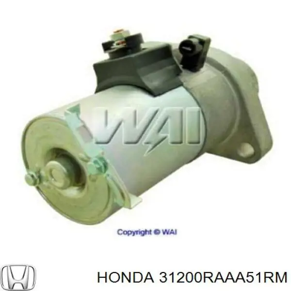 Стартер 31200RAAA51RM Honda