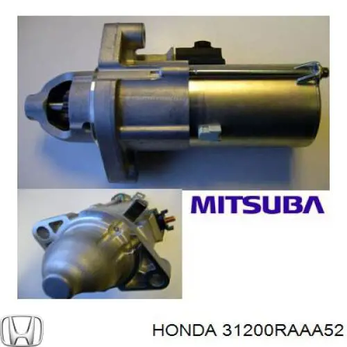 Стартер 31200RAAA52 Honda