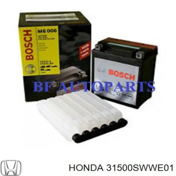 Купить 31500SWWE01 Honda Батарея аккумуляторная