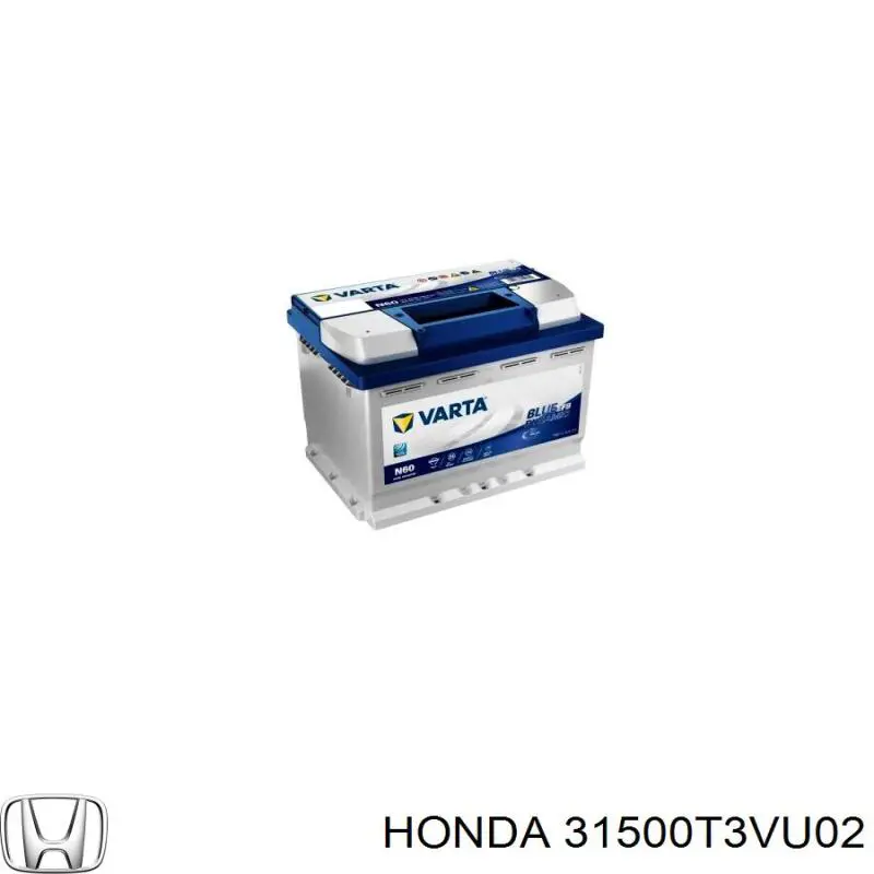 Аккумулятор автомобильный Honda 31500T3VU02 цена, от 122.68 USD
