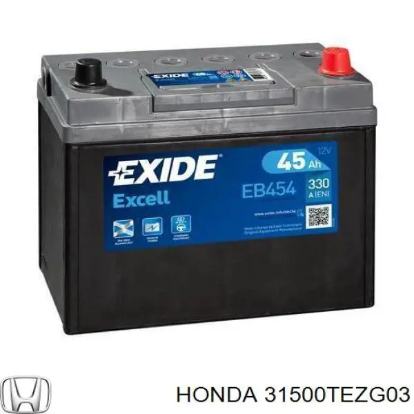 Купить 31500TEZG03 Honda Батарея аккумуляторная