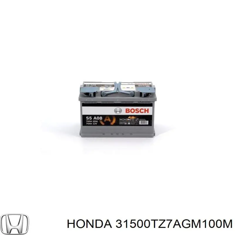 31500TZ7AGM100M Honda 