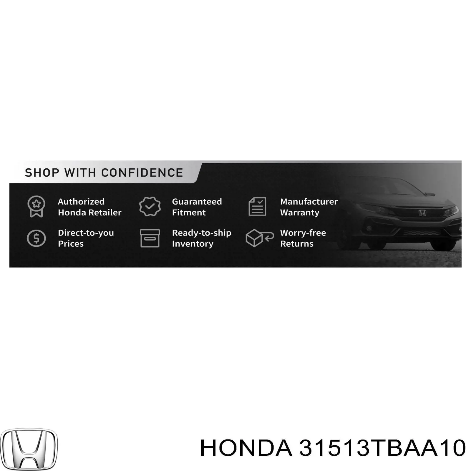 31513TBAA10 Honda 