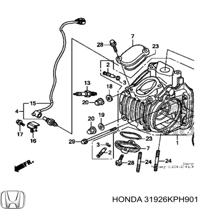  31926KPH901 Honda