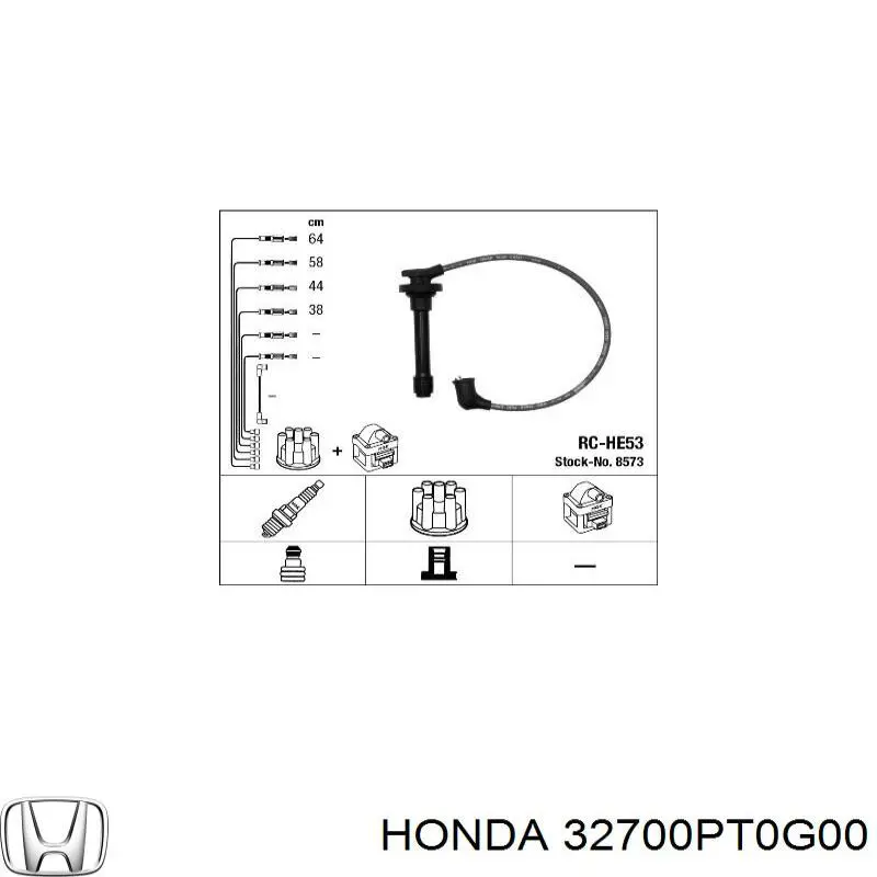 Купить 32700PT0G00 Honda Провода высокого напряжения