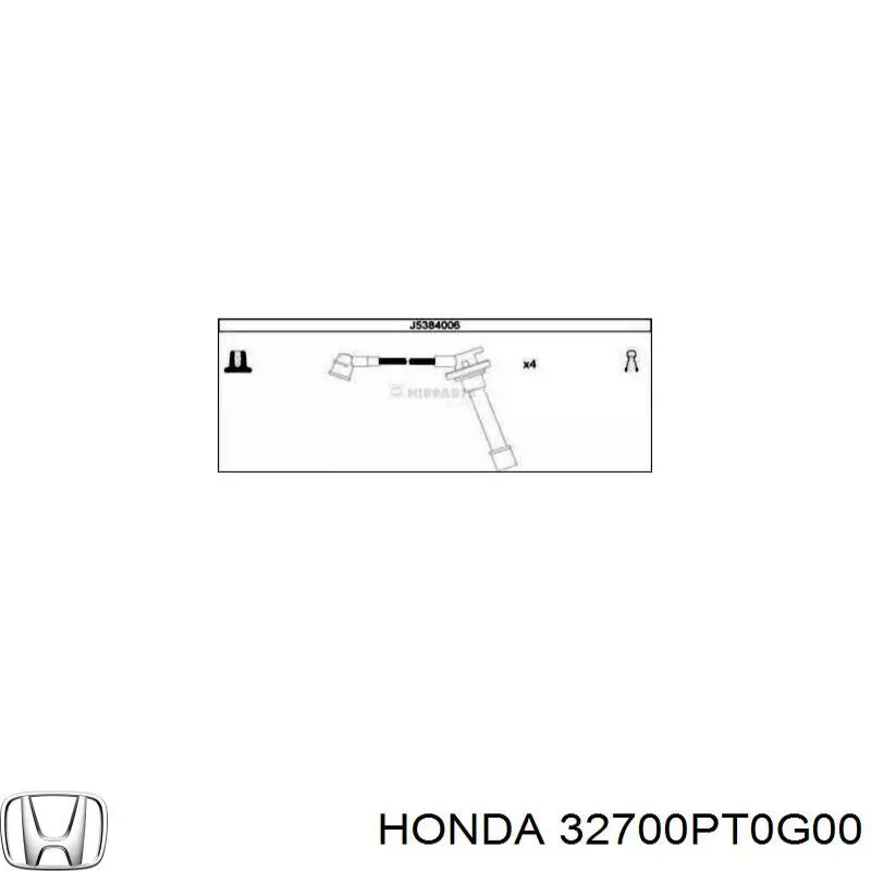 Провода зажигания Honda 32700PT0G00 цена, от 37.77 USD