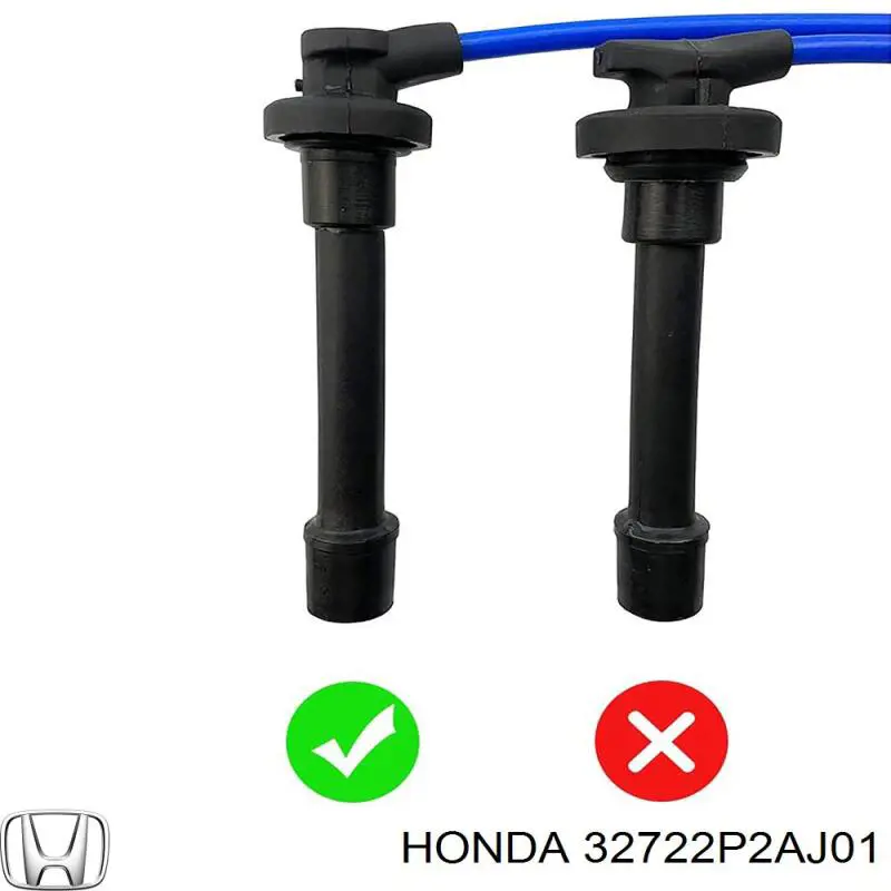 Juego de cables de encendido 32722P2AJ01 Honda