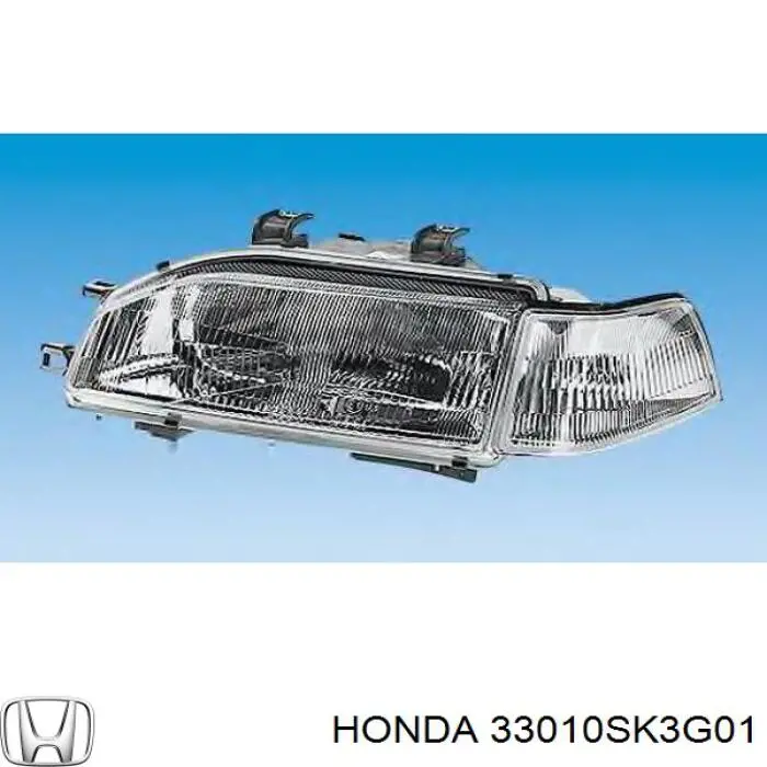 Luz direita para Honda Concerto (HW)
