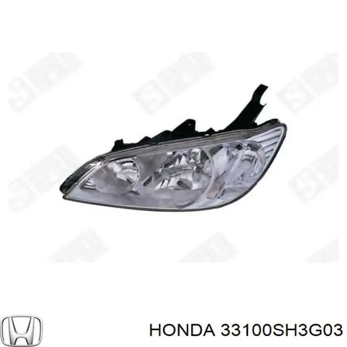 33100SH3G03 Honda Фара передняя правая