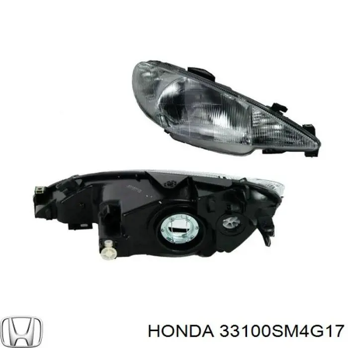 33100SM4G17 Honda Фара передняя правая