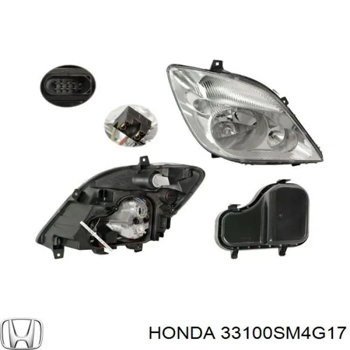 Правая блок фара Honda 33100SM4G17 цена, от 56.08 USD