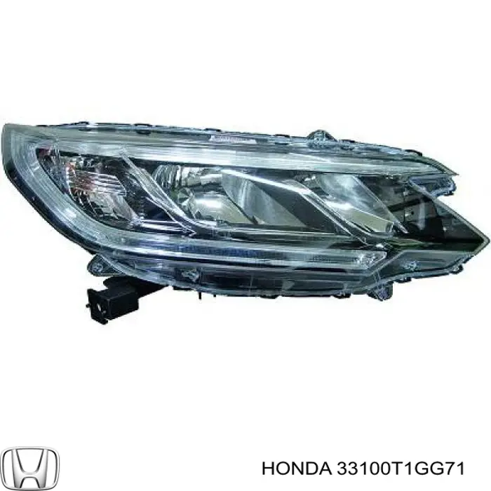 Luz direita para Honda CR-V (RM)