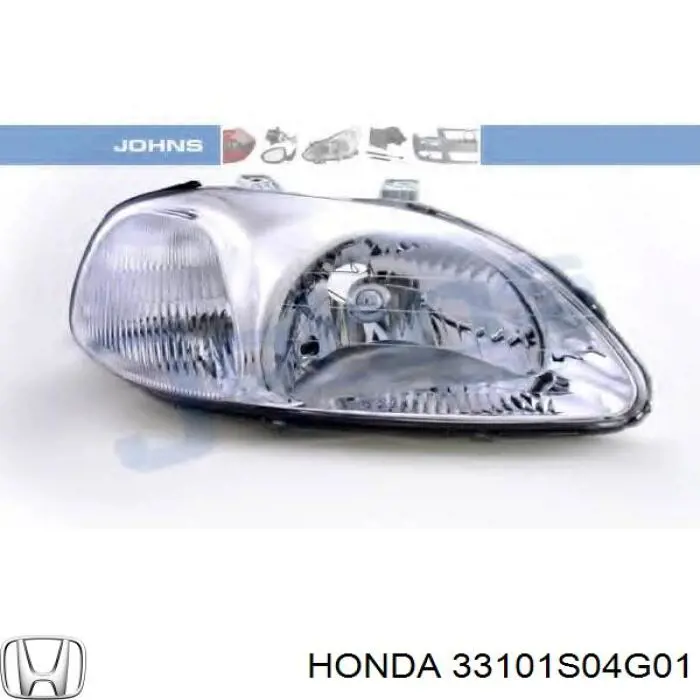 Фара правая 33101S04G01 Honda