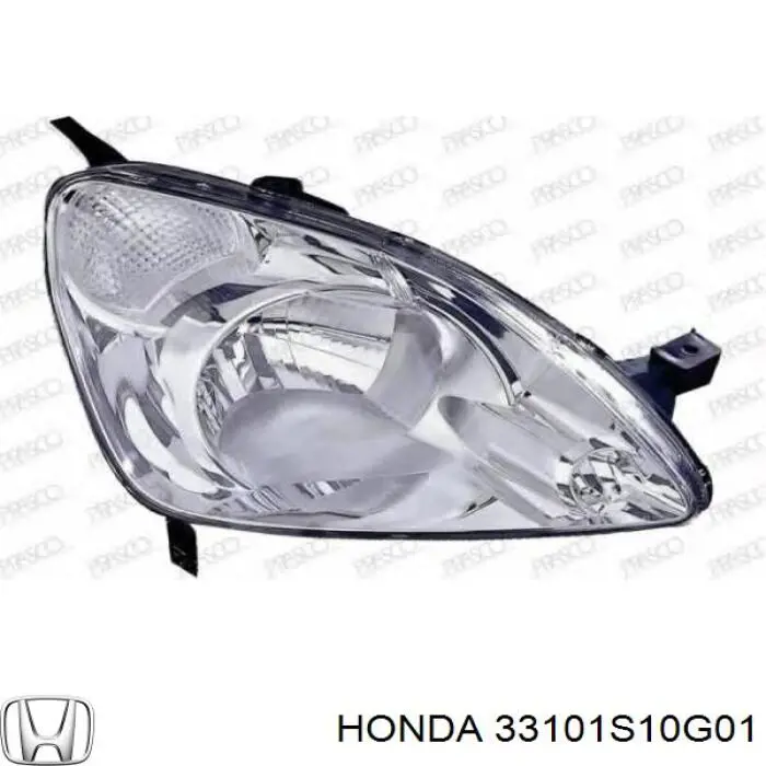 Фара правая Honda 33101S10G01