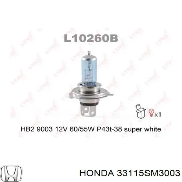 33115SM3003 Honda 