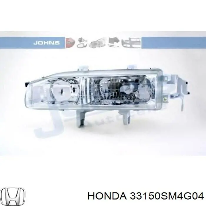 33150SM4G04 Honda фара левая