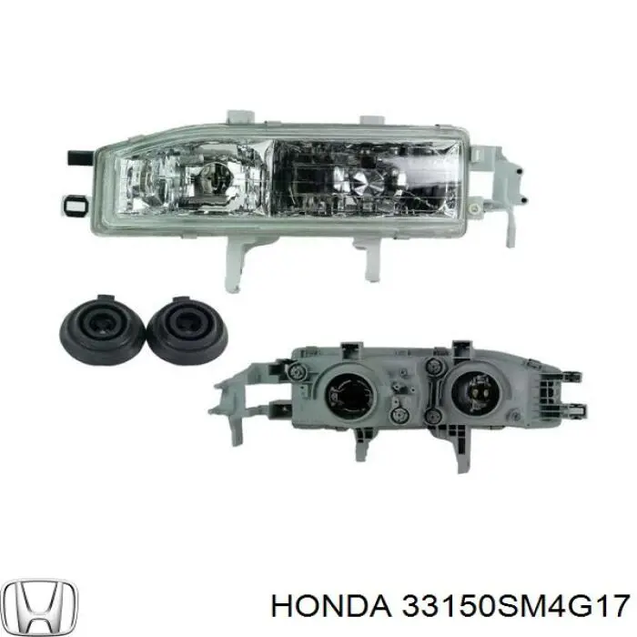 Фара левая 33150SM4G17 Honda