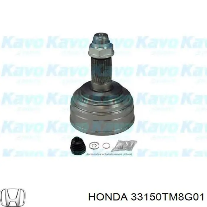 Фара левая 33150TM8G01 Honda