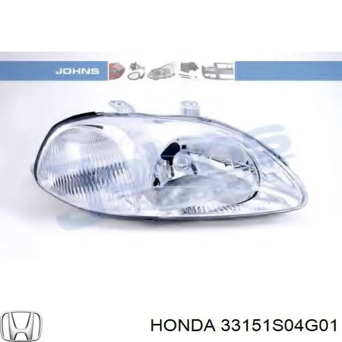 Фара левая Honda 33151S04G01 цена, от 59.51 USD