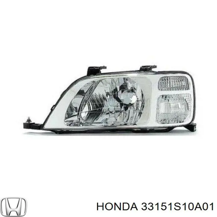 33151-S10-A01 Honda фара левая