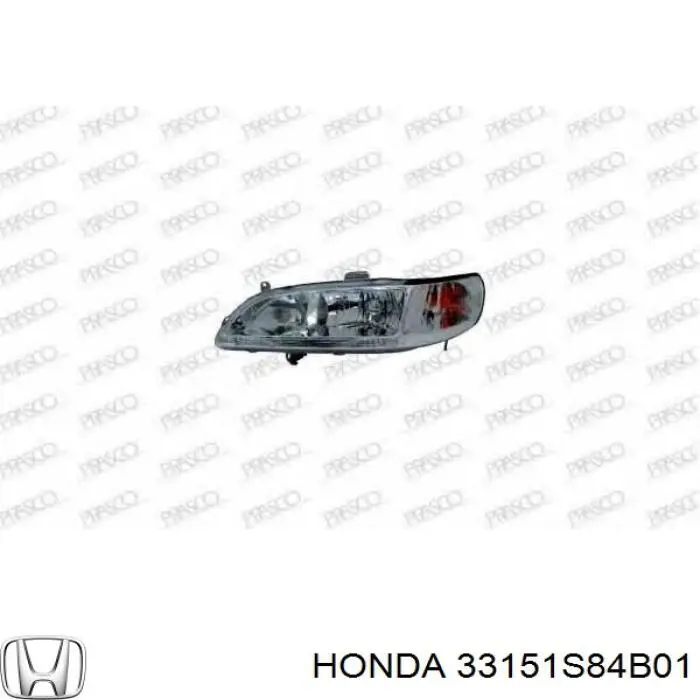 33151S84B01 Honda фара левая