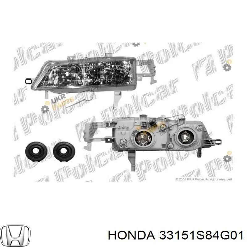 Luz esquerda para Honda Accord (CG)