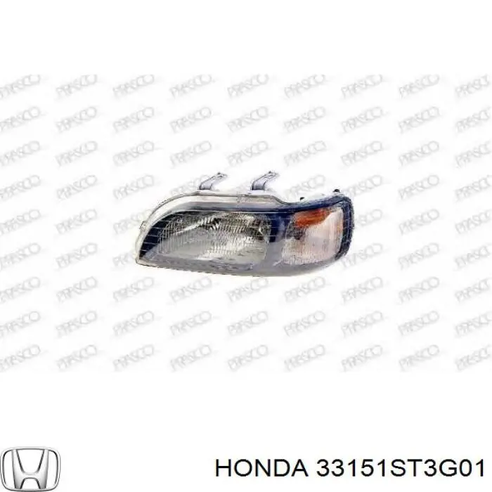 Фара левая Honda 33151ST3G01 цена, от 22.57 USD