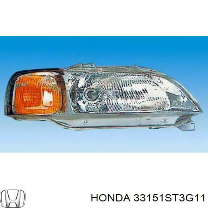 33151ST3G11 Honda фара левая