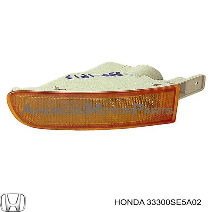 Габарит (указатель поворота) правый на Honda Accord III 