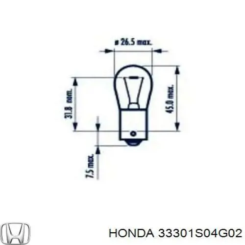 33301S04G02 Honda 