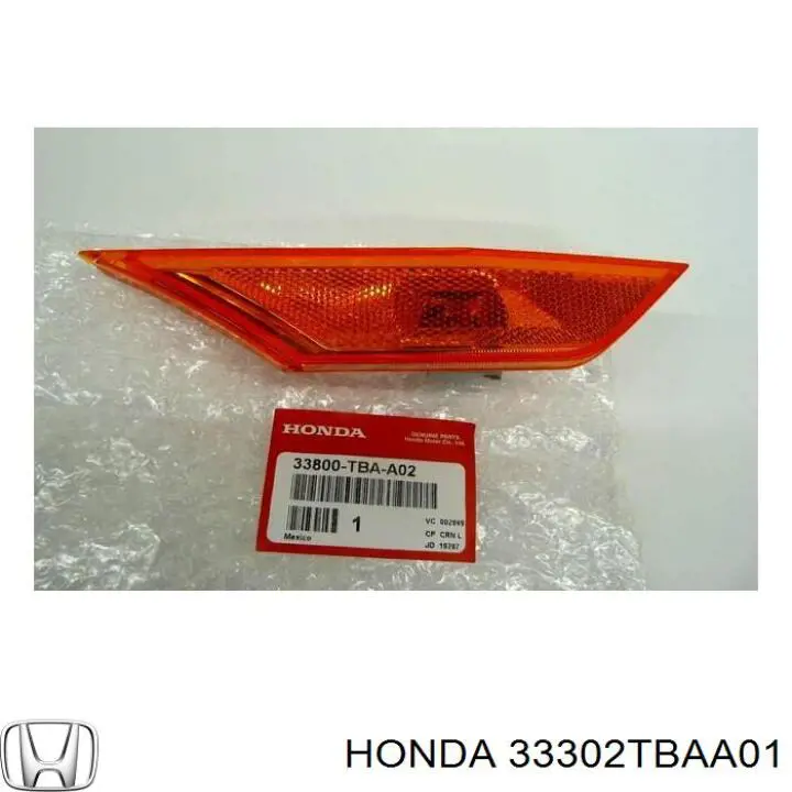 33302TBAA01 Honda лампочка плафона освещения салона/кабины
