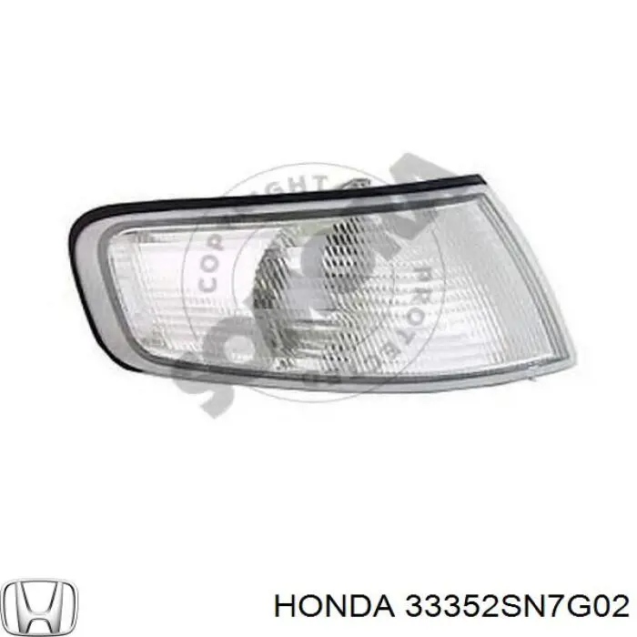 Левый указатель поворота Honda 33352SN7G02 цена, от 19.52 USD