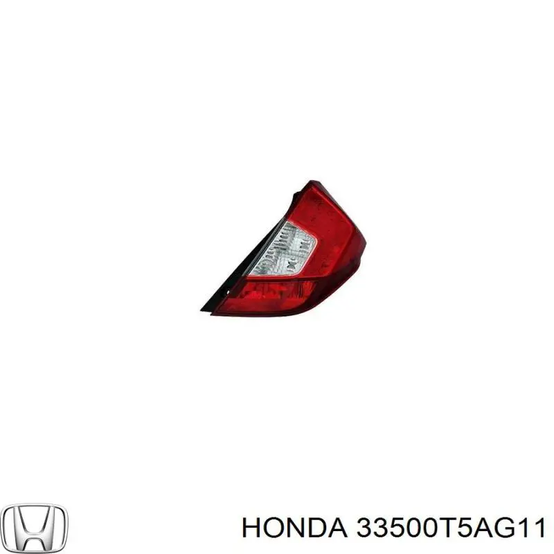 Купить 33500T5AG11 Honda Задняя правая фара