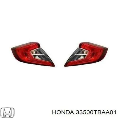 Стоп задний Honda 33500TEXY01