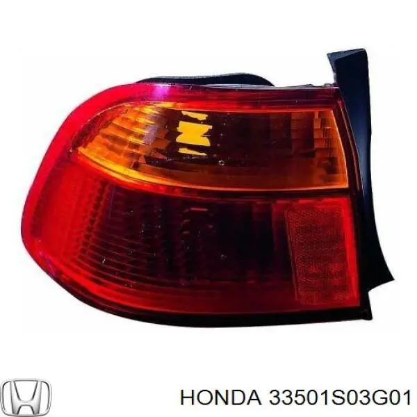 33501S03G01 Honda lanterna traseira direita