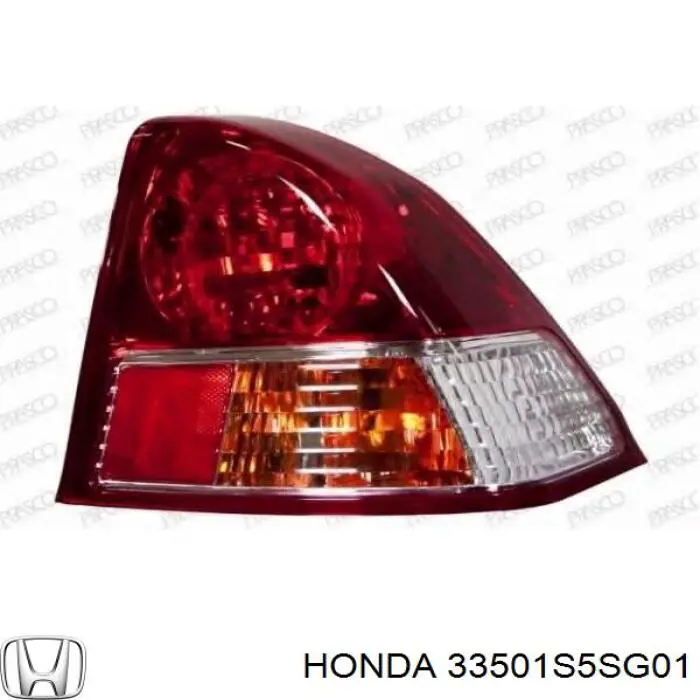Купить 33501S5SG01 Honda Задняя правая фара