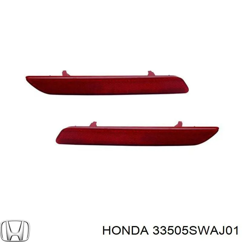 Купить 33505SWAJ01 Honda Правый катафот заднего бампера