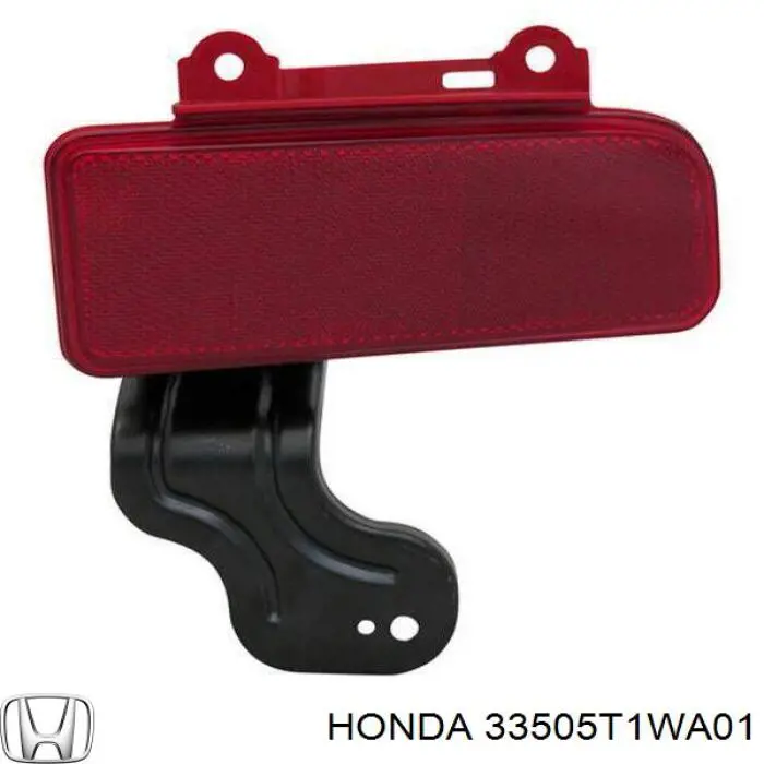 Отражатель бампера заднего правый Honda 33505T1WA01 цена, от 18.92 USD