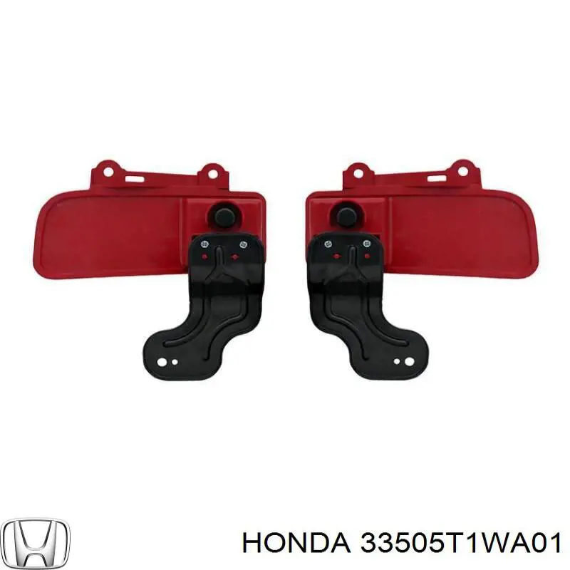 Правый катафот заднего бампера 33505T1WA01 Honda