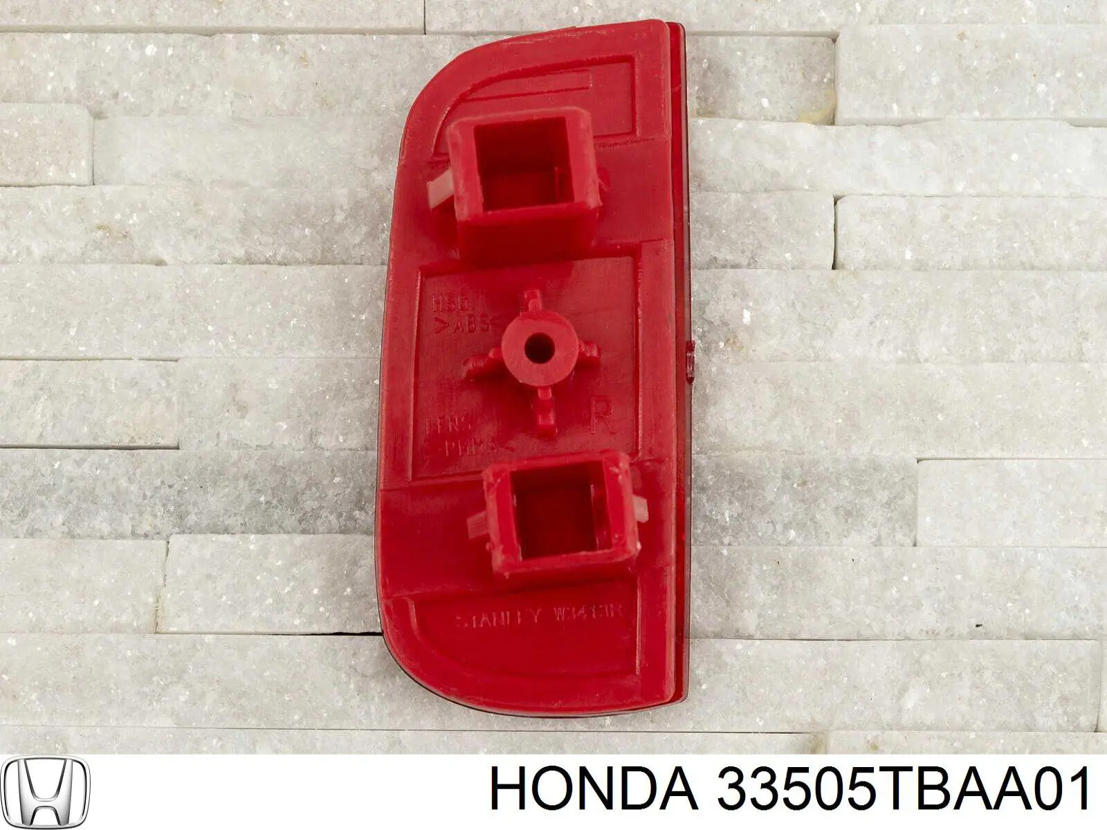 Левый отражатель заднего бампера 33505TBAA01 Honda